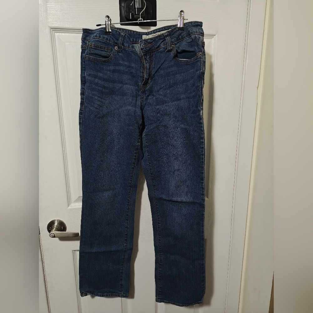 DKNY Dark Blue Straight Leg Women's Jeans